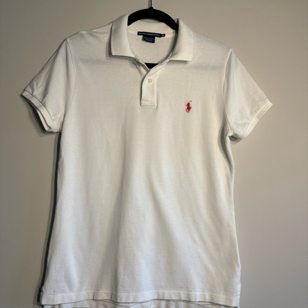 Ralph Lauren Sport Men's White Polo Shirt
